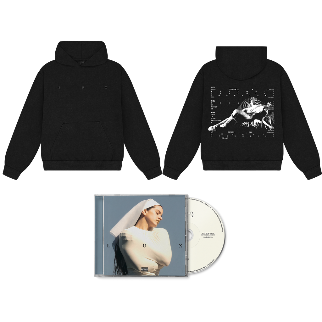 Pack Hoodie Noir CD ou Vinyle