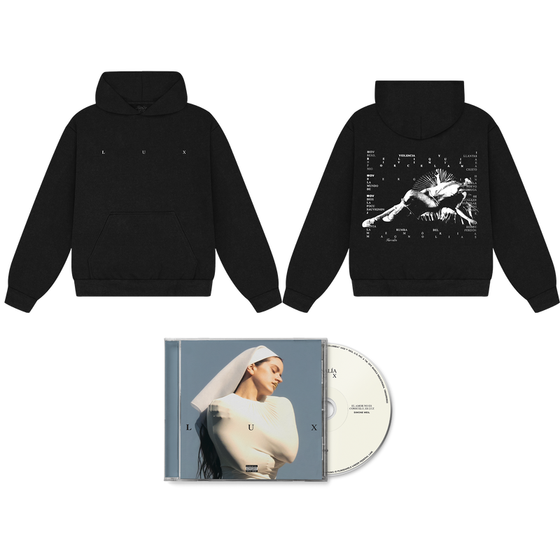 Pack Hoodie Noir CD ou Vinyle