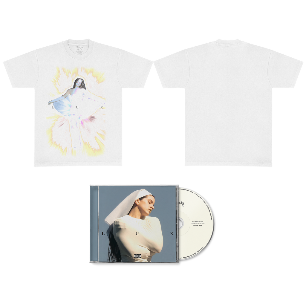 Pack T-shirt Blanc CD ou Vinyle