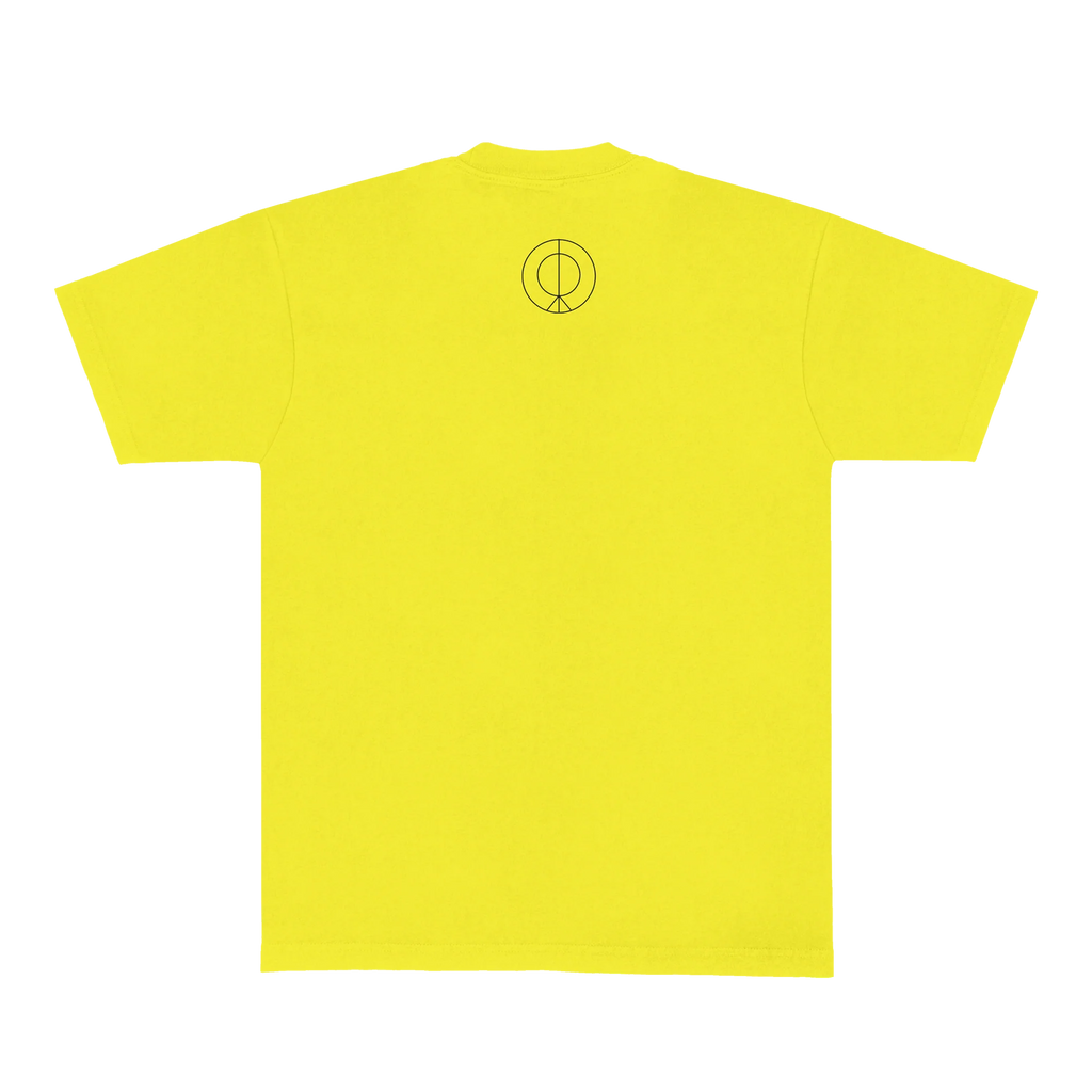 YELLOW MUSIC NOTES TEE