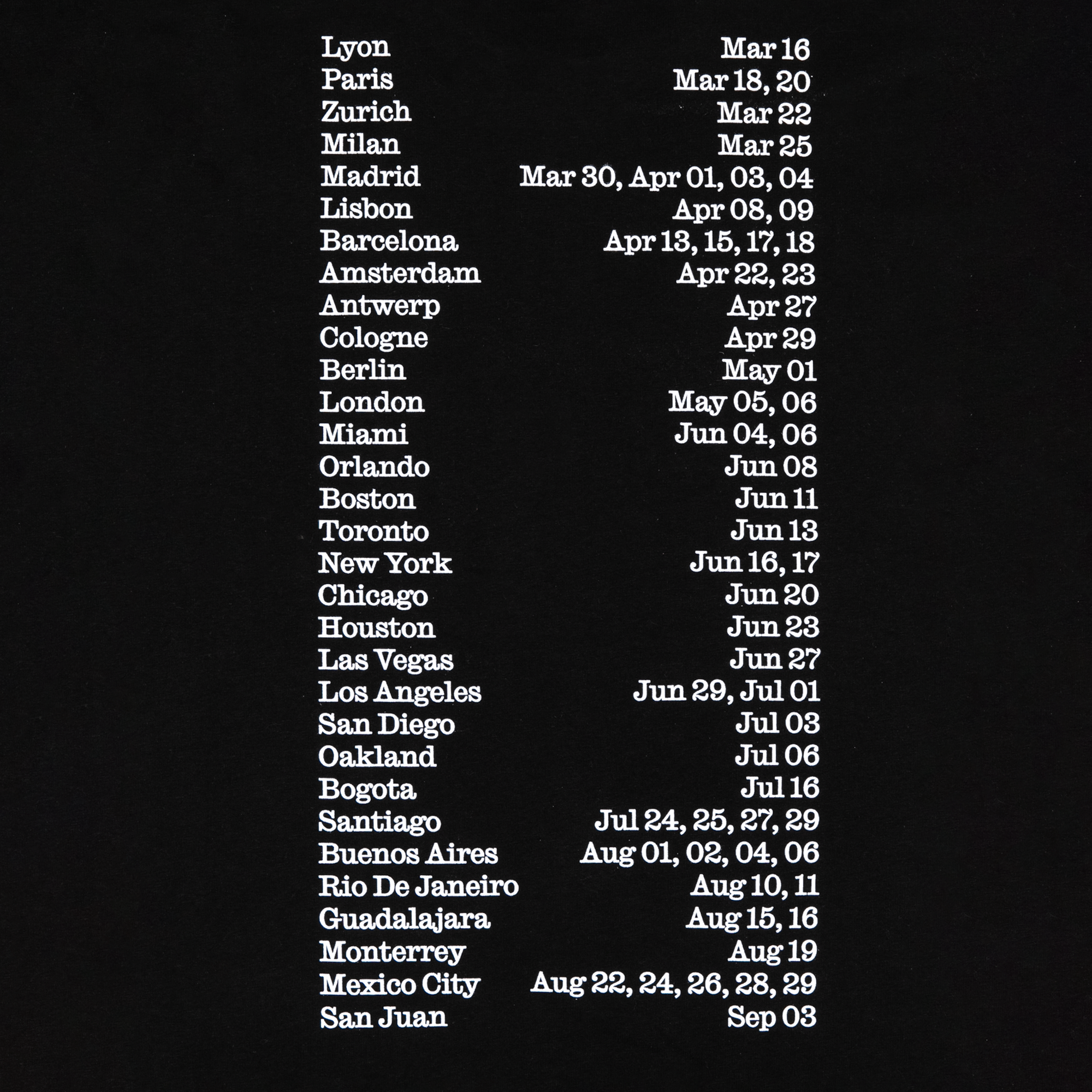 Hot for God Black Tee