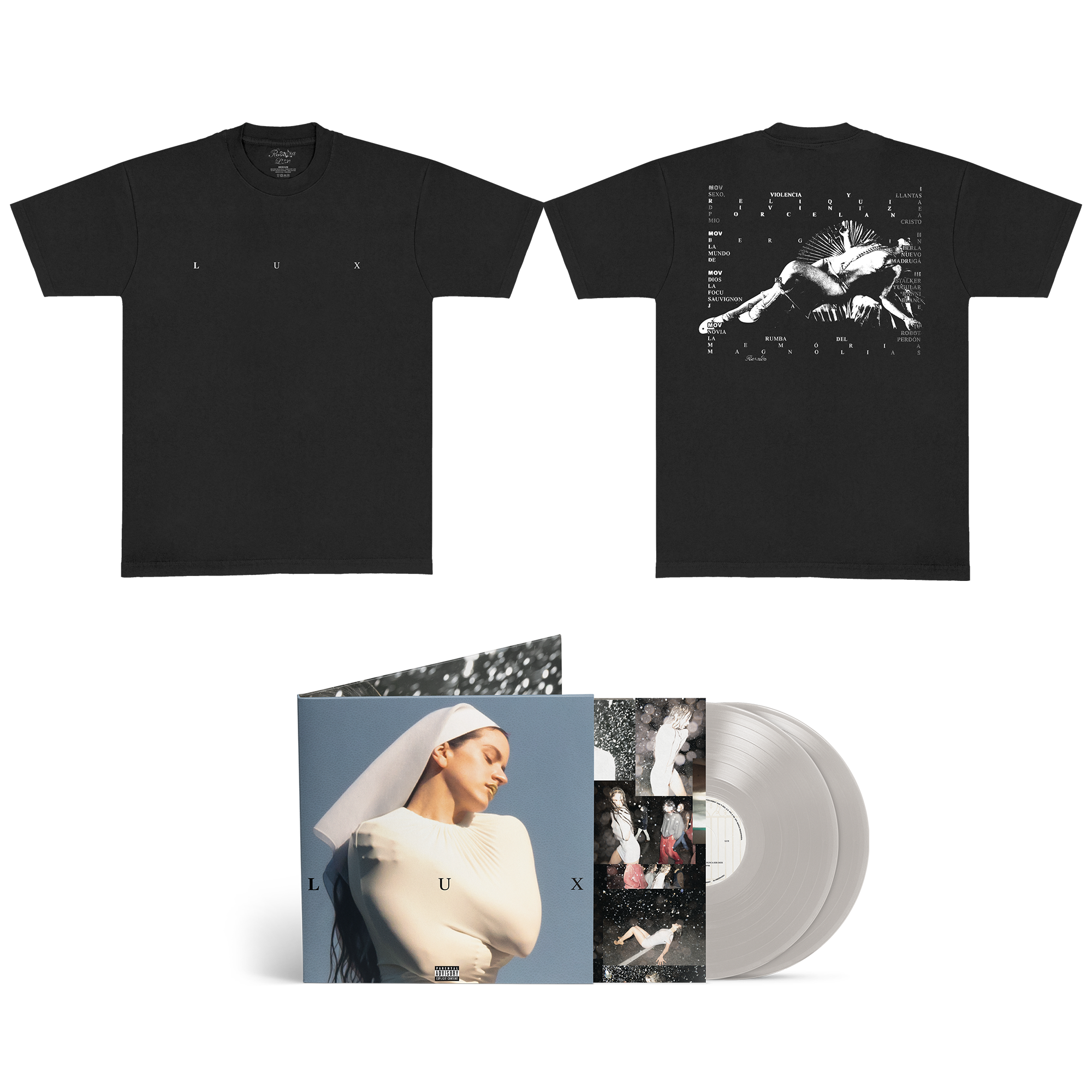 Pack T-shirt Noir CD ou Vinyle