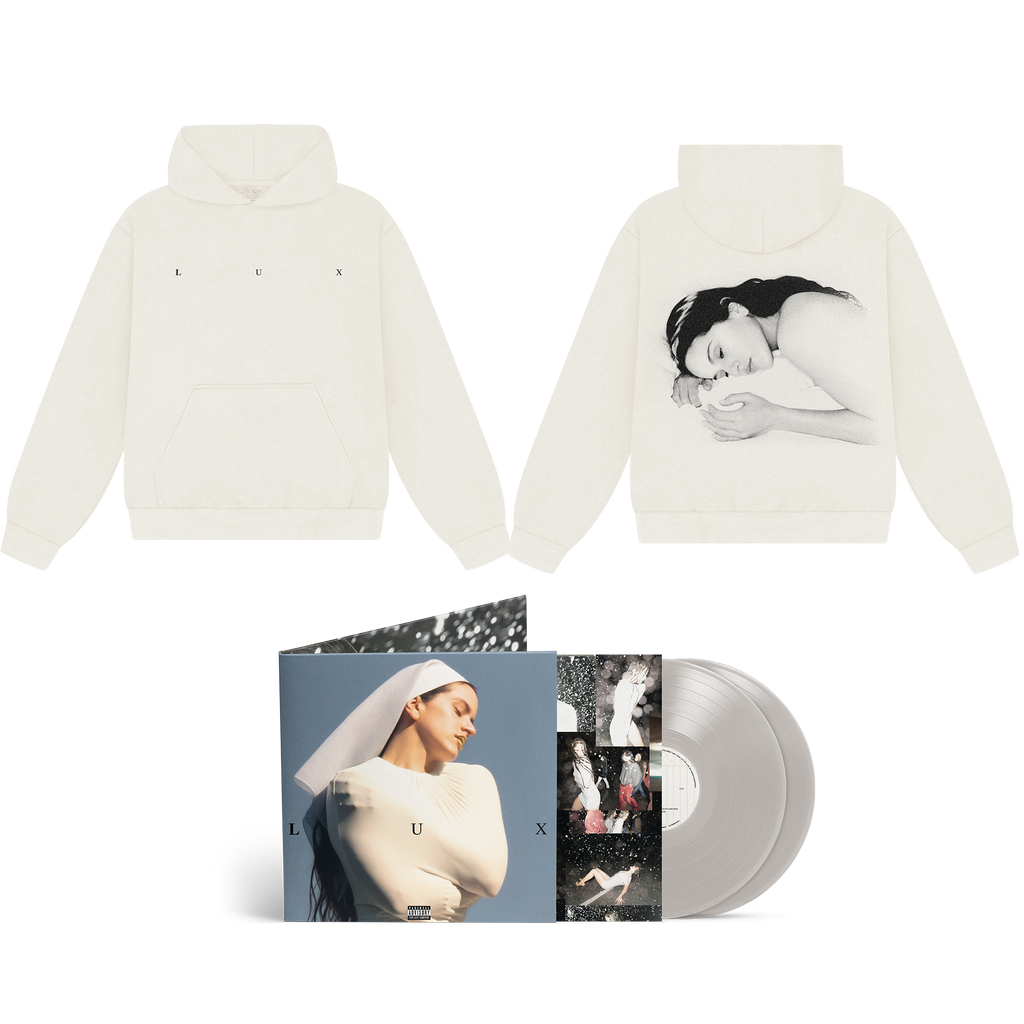 Pack Hoodie Blanc CD ou Vinyle